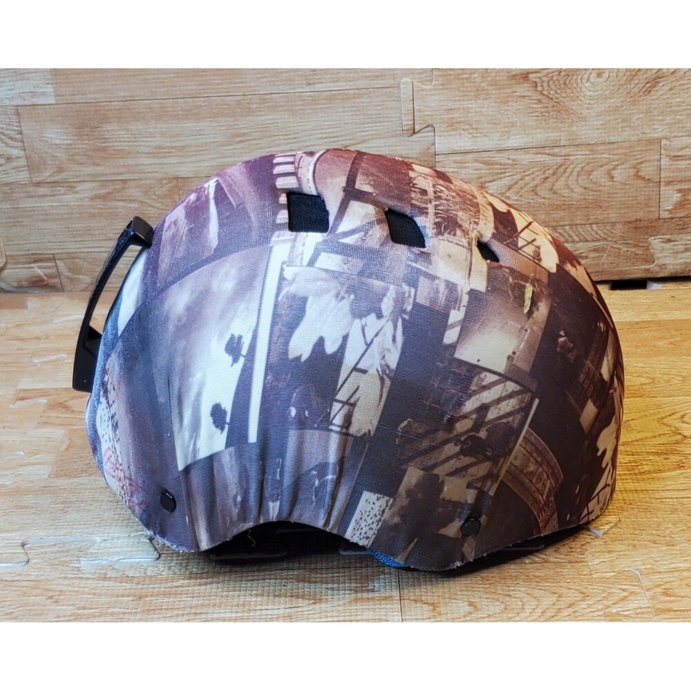 Smith Holt Ski & Snow Board Helmet Camo Graphic Size S 48-53 cm Red Blue Straps